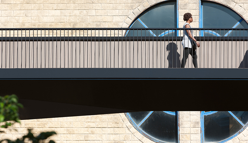 vaumm architects LBBU footbridge hernani spain designboom