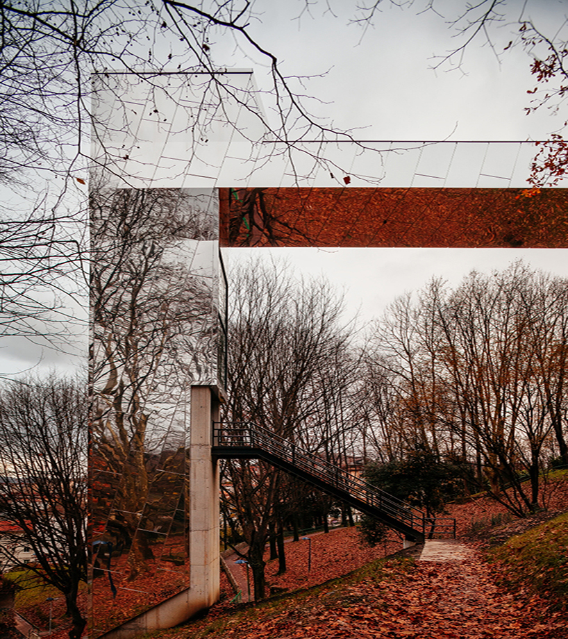 vaumm builds an 'urban elevator' to reconnect the spanish town of errenteria designboom