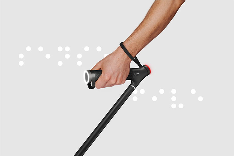 werteloberfell rethinks haptic interaction with smart white cane concept 1