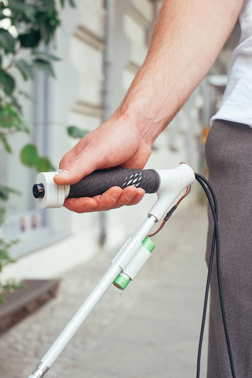 werteloberfell rethinks haptic interaction with smart white cane concept 6