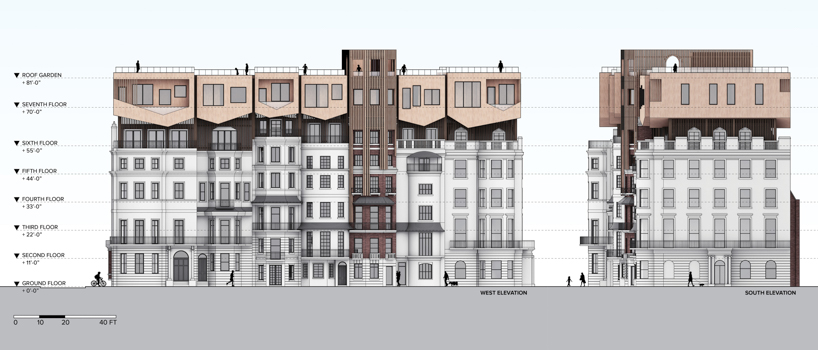 noyoon flipped house  the city above the city competition london designboom 