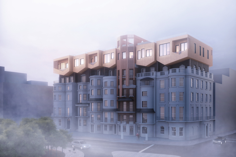 noyoon flipped house  the city above the city competition london designboom 