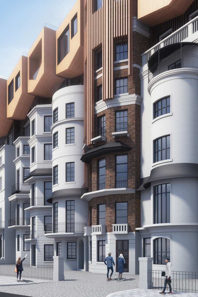 noyoon flipped house  the city above the city competition london designboom 