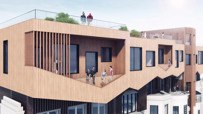 noyoon flipped house  the city above the city competition london designboom 