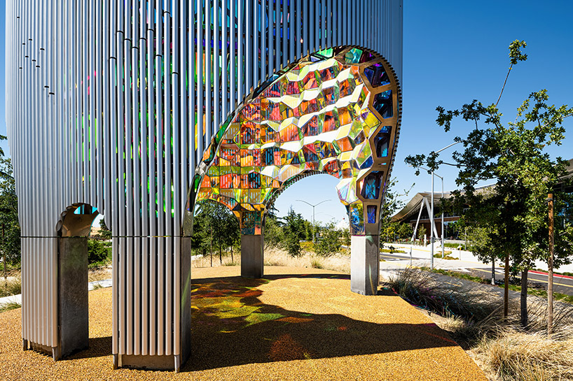 softlab creates a geode like pavilion for googles new headquarters in mountain view ca 5