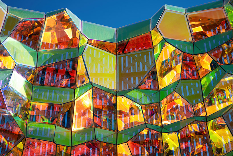 softlab creates a geode like pavilion for googles new headquarters in mountain view ca 7