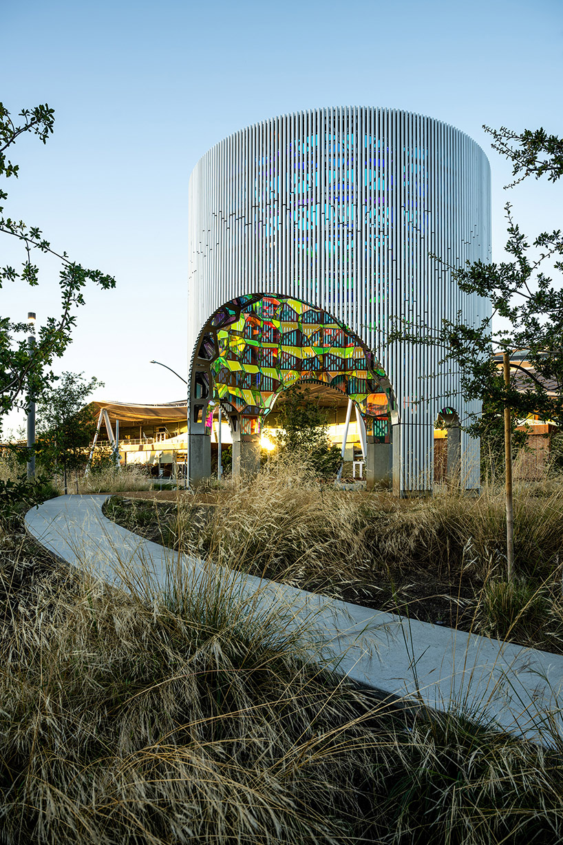 softlab creates a geode like pavilion for googles new headquarters in mountain view ca 8