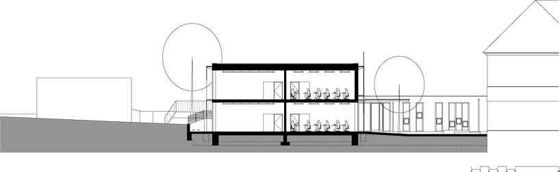 mid century elementary school addition in czech republic - 8
