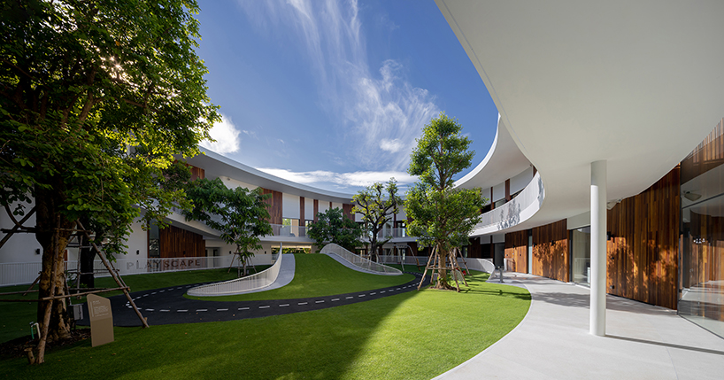 plan architect completes the kensington learning space in bangkok designboom