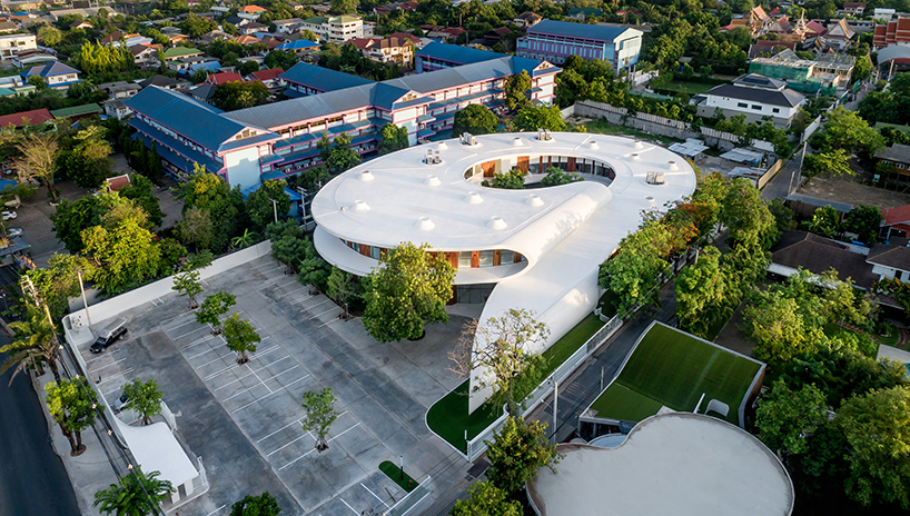 plan architect completes the kensington learning space in bangkok designboom