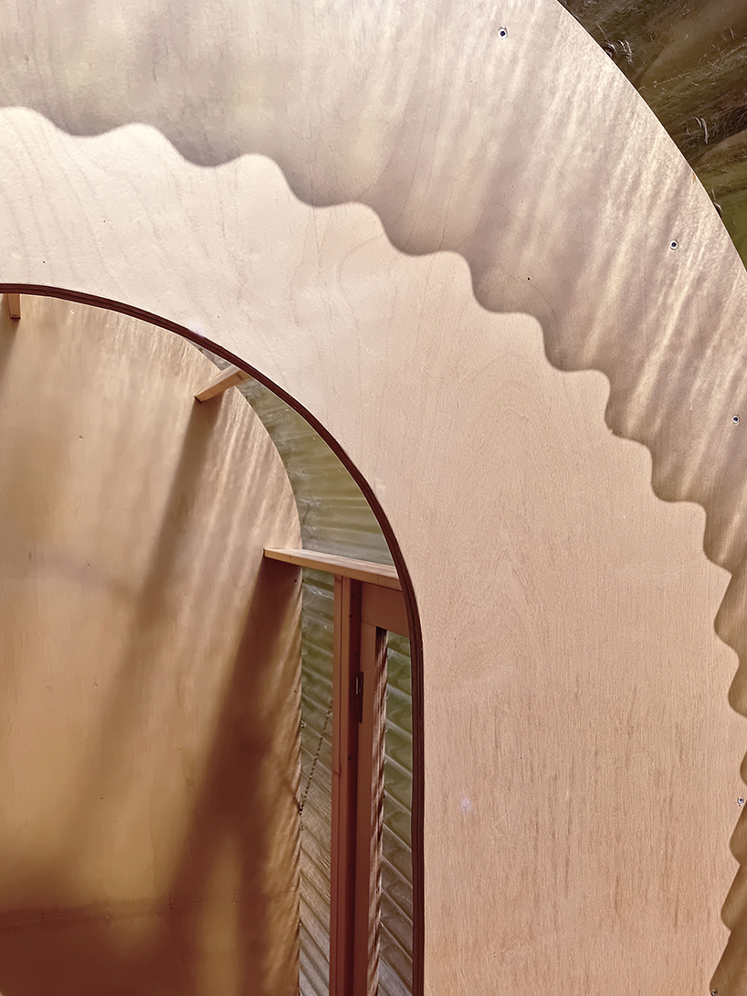 nico goebel's thegoodviewloo is a translucent bathroom in the spanish countryside