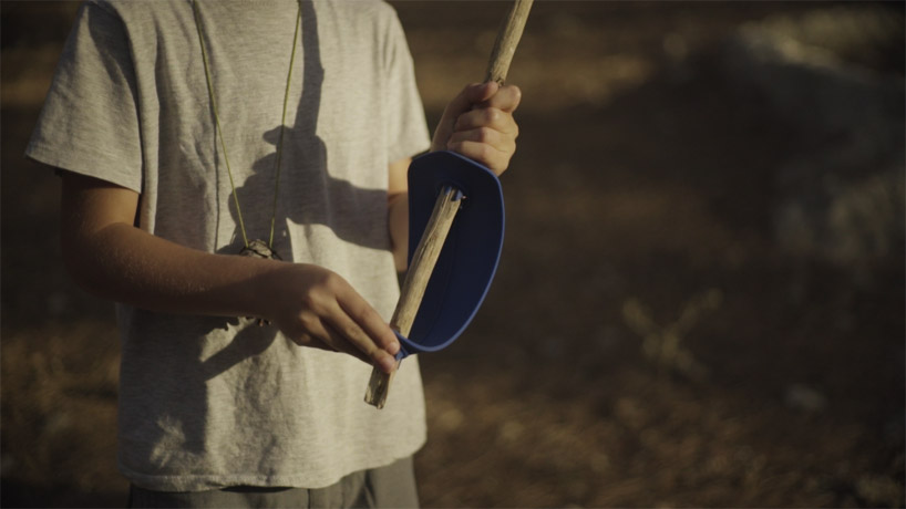 nature sabre sword creator naama agassi monkey business designboom