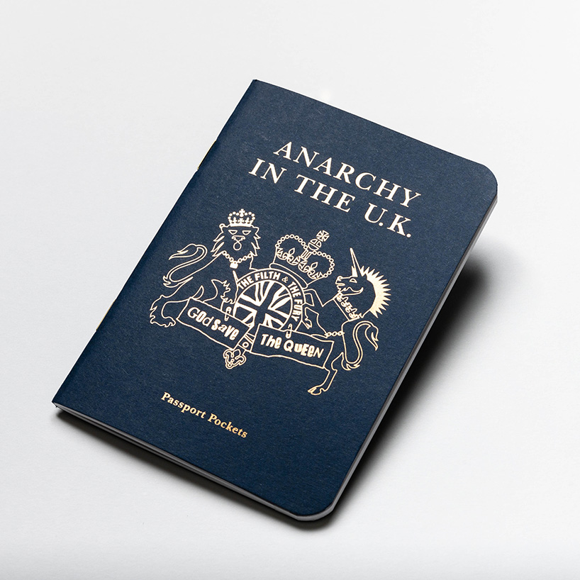 let your imagination travel, even if you can’t, with these passport notebooks designboom