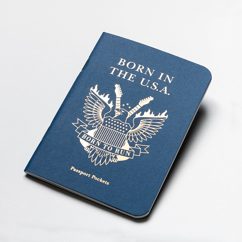 let your imagination travel, even if you can’t, with these passport notebooks designboom