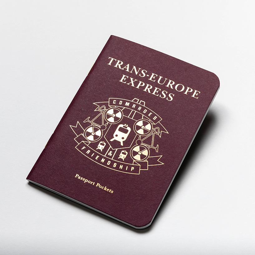 let your imagination travel, even if you can’t, with these passport notebooks designboom