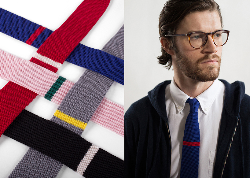 joe doucet 3d knitted ties thursday finest designboom
