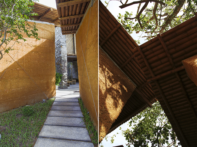 H&P architects: sustainable bamboo, earth and stone pavilion - 4