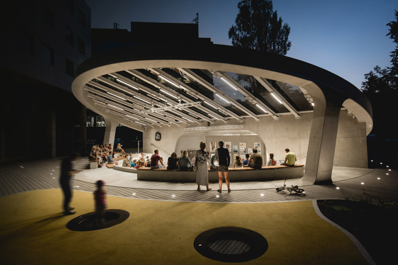 amphitheater brain embassy a new symbol of business part of warsaw 1