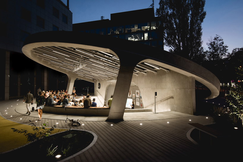 amphitheater brain embassy a new symbol of business part of warsaw 2