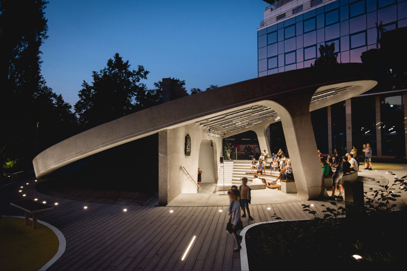 amphitheater brain embassy a new symbol of business part of warsaw 3