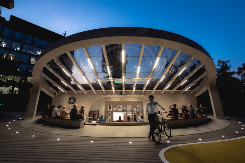 amphitheater brain embassy a new symbol of business part of warsaw 5