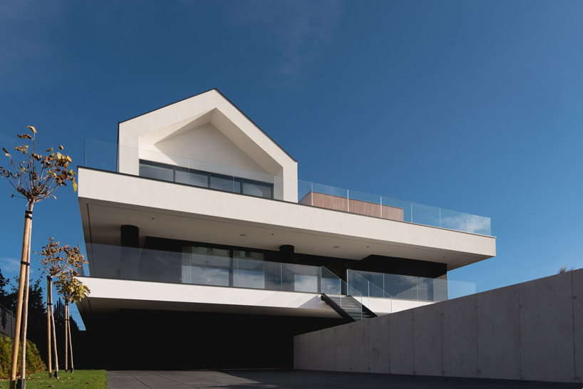a house on a hill near poznan built like a lego house 3