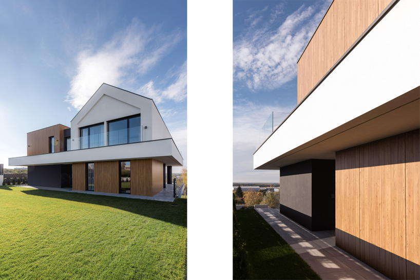 a house on a hill near poznan built like a lego house 7