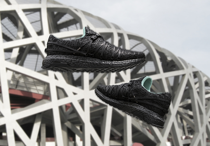 KXIV adidas ultraboost herzog and de meuron nest beijing national stadium designboom