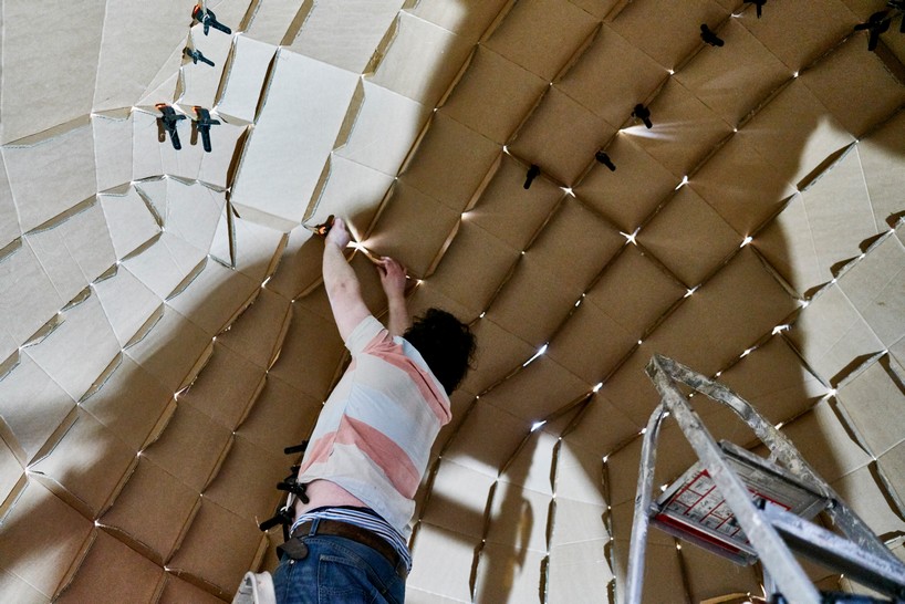 lazerian chromatogram installation uk designboom