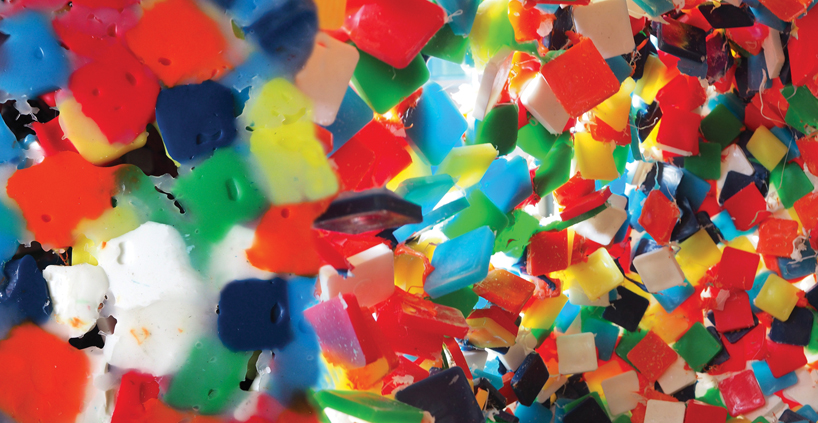 alessandro mendini ecopixel plastic recycling designboom chaise longue