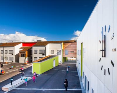 link arkitektur: fladangskolan elementary school