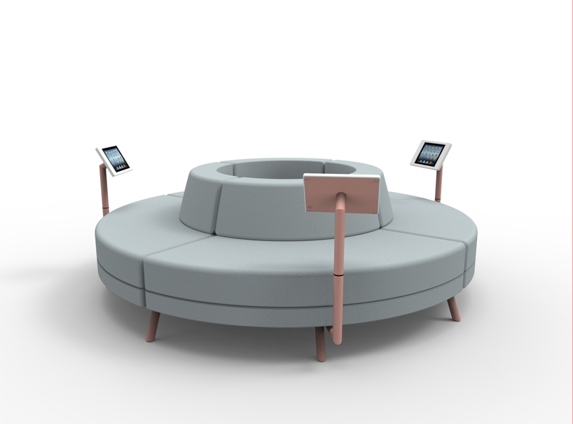 iPad bench nonstop sofa by ontwerpwerk agency