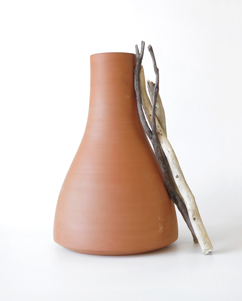 martín azúa and marc vidal craft handmade tabletop fire vases - 1