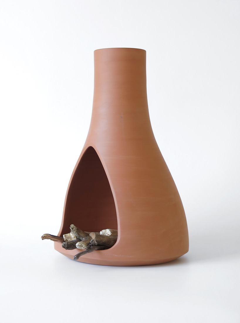 martín azúa and marc vidal craft handmade tabletop fire vases - 3