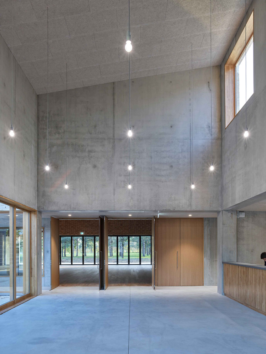 raum architects pierre blanches cultural center of saint jean de boiseau 4
