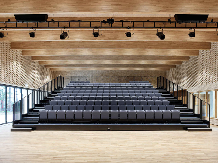 raum architects pierre blanches cultural center of saint jean de boiseau 6