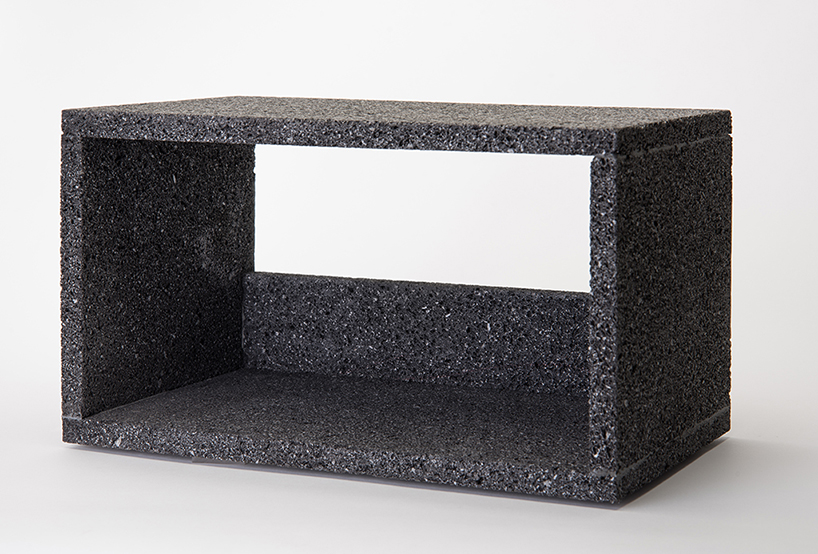 peca studio lava shelves designboom