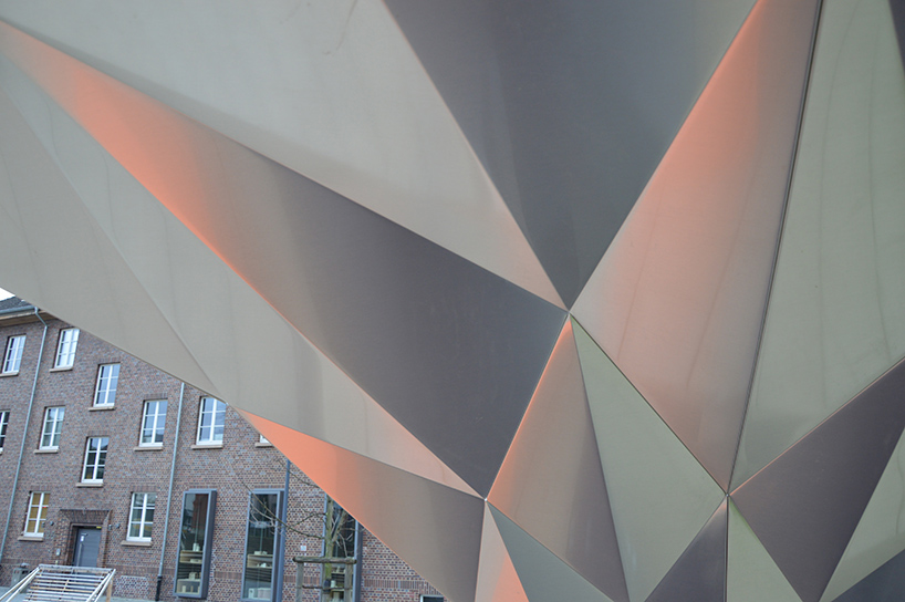 tal friedman origami fold finding pavilion 