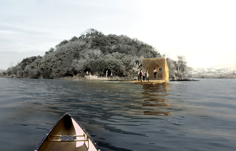 CODA clay wattle cabinette yeats summer event sligo ireland designboom