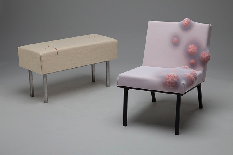 Human body’s imperfections in exclusive furniture by Denny Priyatna