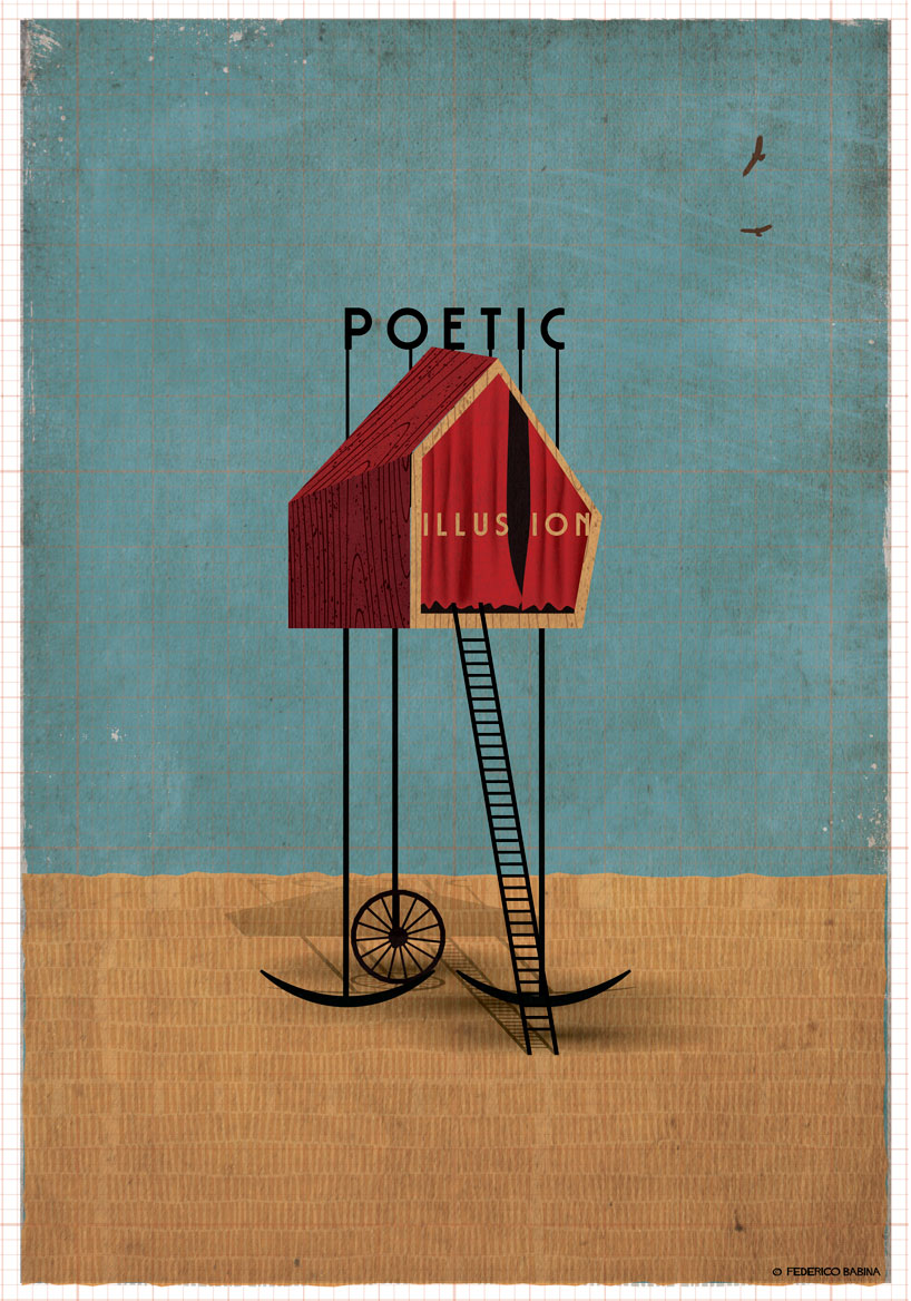 federico babina’s architectural enigmas whisper gentle tales in ARCHITELLER