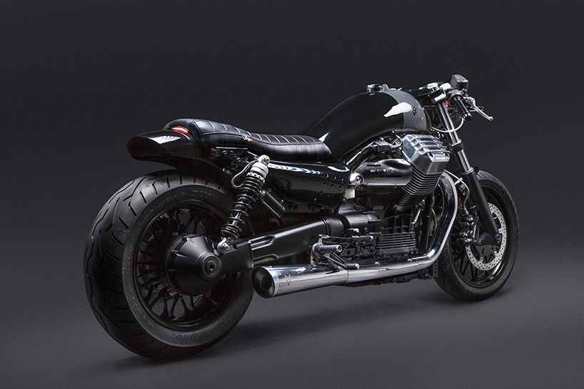 venier customs moto guzzi C2 cafe racer motorcycle designboom