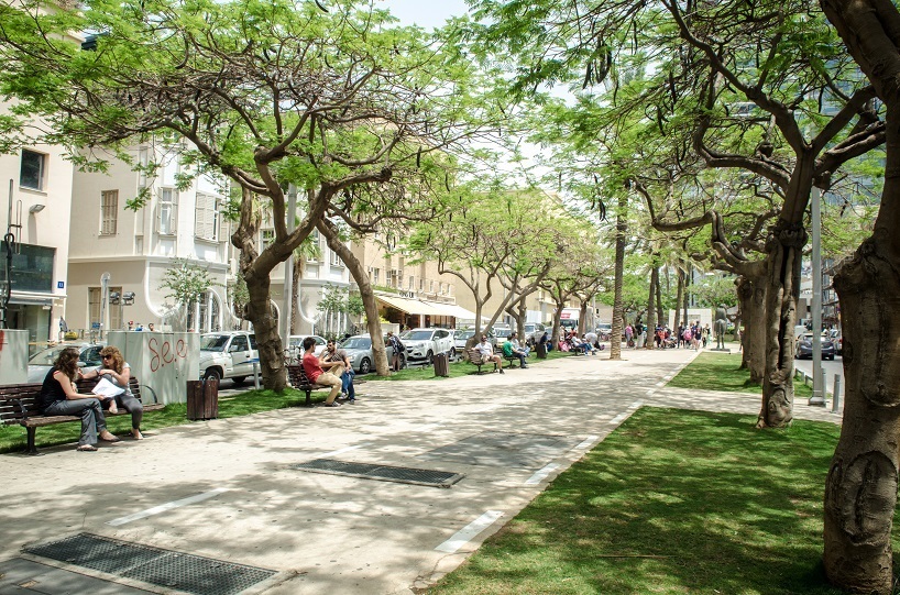 Urban plan Tel Aviv Israel ai