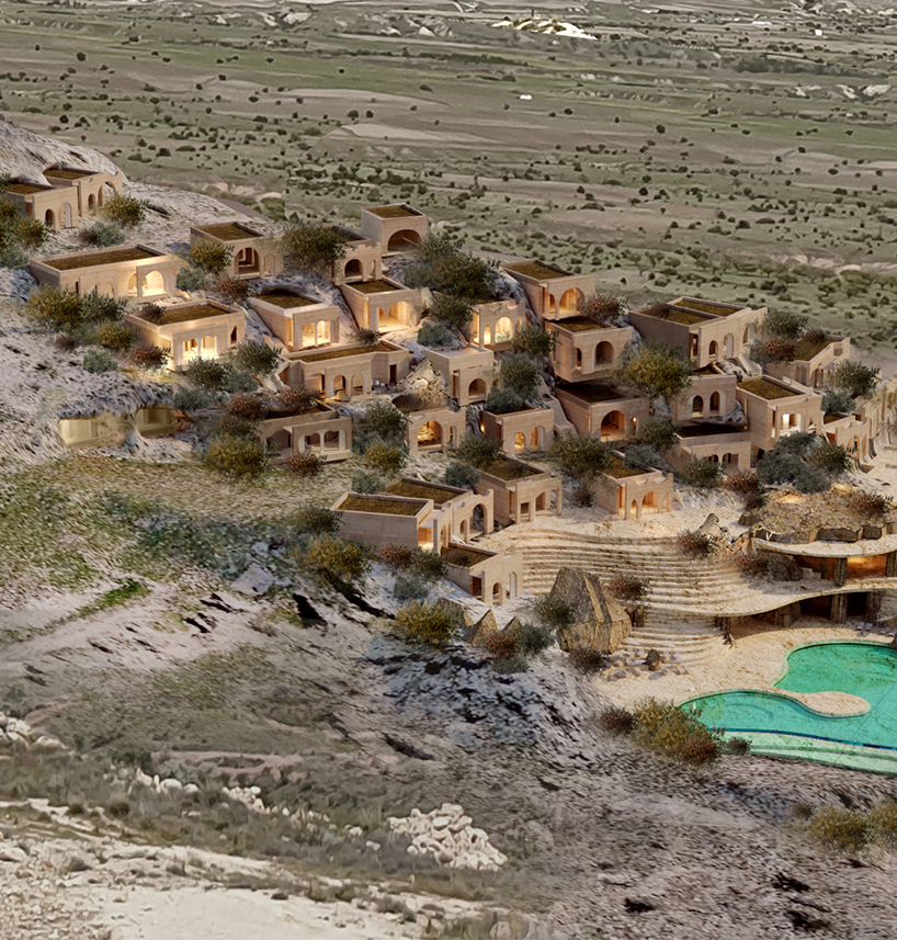 GAD spa hotel from an old quarry in cappadocia, turkey designboom