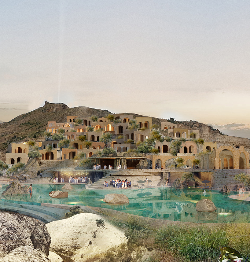 GAD spa hotel from an old quarry in cappadocia, turkey designboom