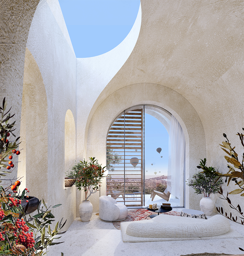 GAD spa hotel from an old quarry in cappadocia, turkey designboom