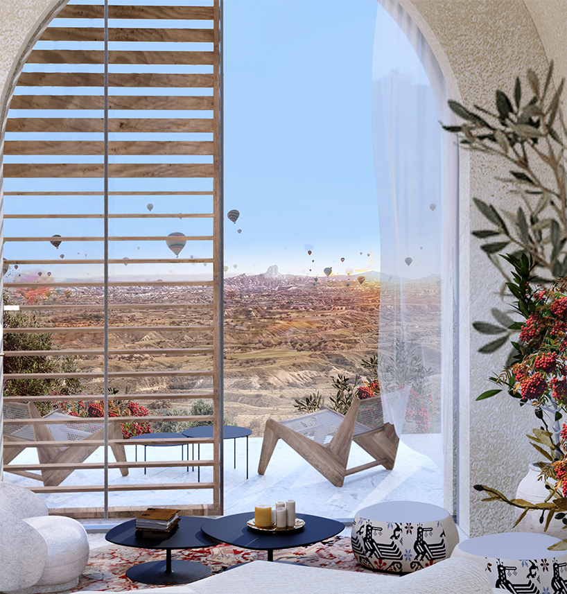GAD spa hotel from an old quarry in cappadocia, turkey designboom