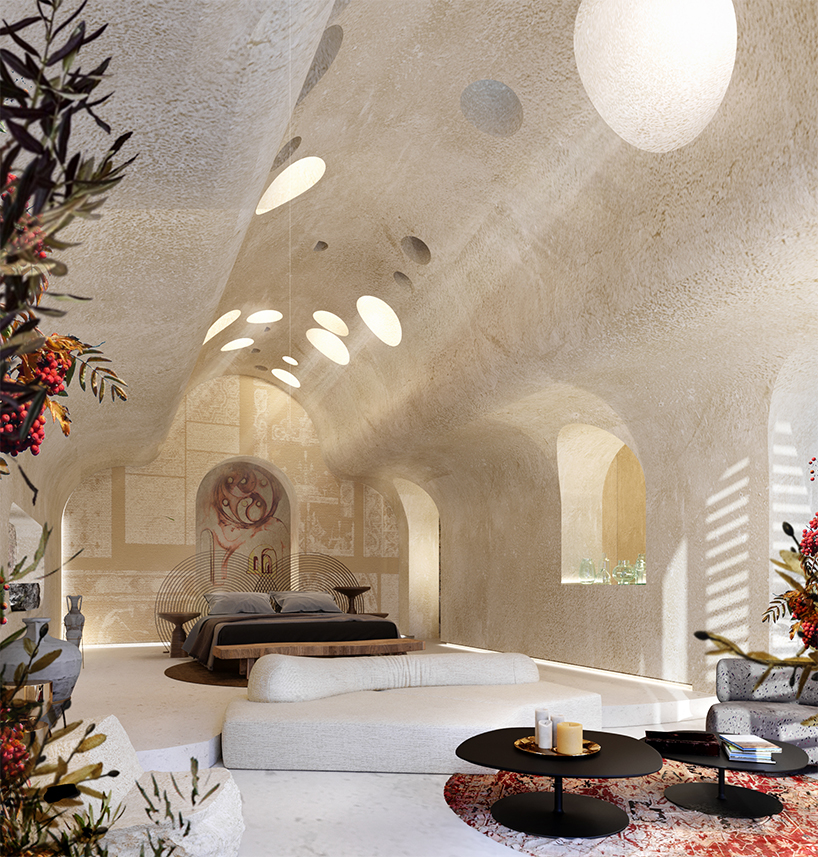 GAD spa hotel from an old quarry in cappadocia, turkey designboom