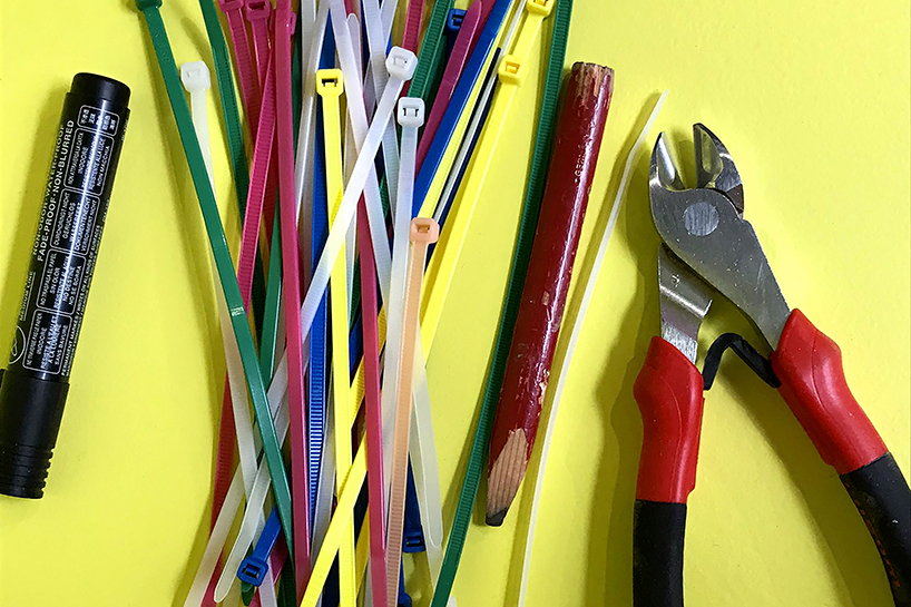 studio 5•5 creates a colorful grid-like scenography for exhibition in paris designboom