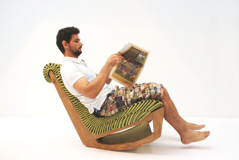 enrico gondim follows biomimicry principles for the ivy chair - 4